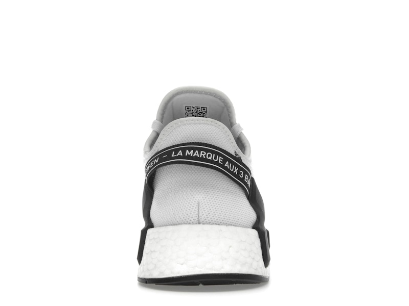 adidas NMD R1 V2 White Black Stripes