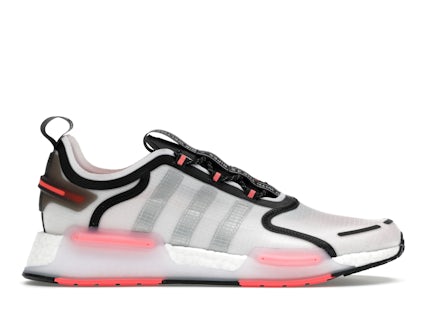 adidas NMD R1 V3 White Matte Silver Crimson Men's - GW1860 - US adidas NMD R1 V3 White Matte Silver Crimson Men's - GW1860 - US