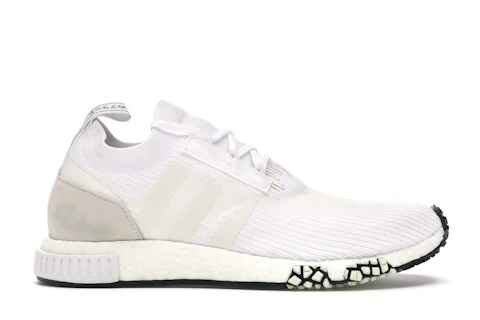 adidas NMD Racer White Grey Men's - B37639 - US
