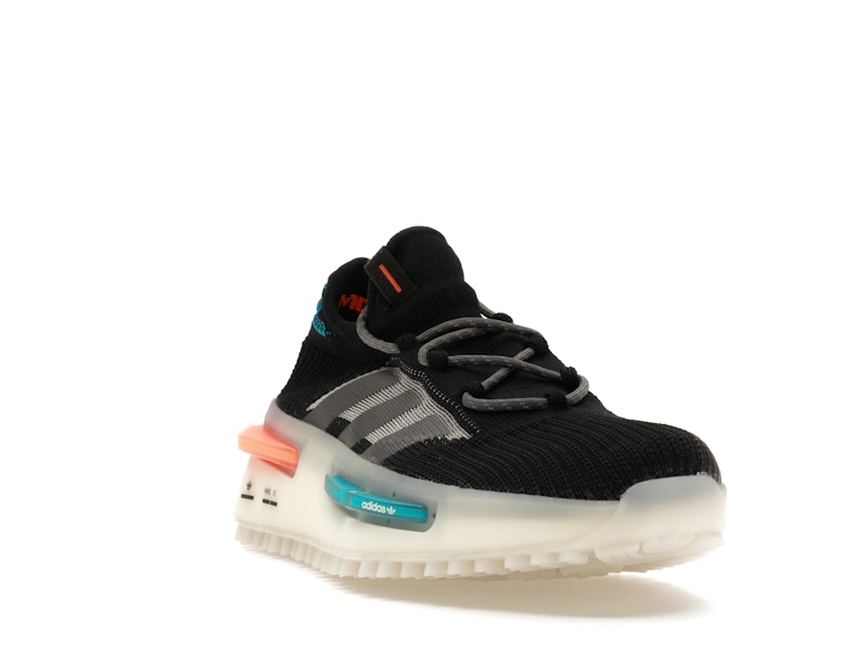adidas NMD S1 Core Black Blue Orange