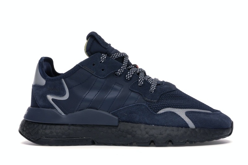 Adidas nite best sale jogger navy blue