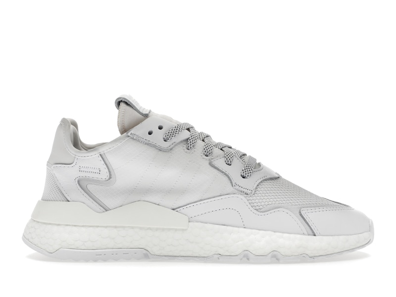 White adidas nite 2024 jogger