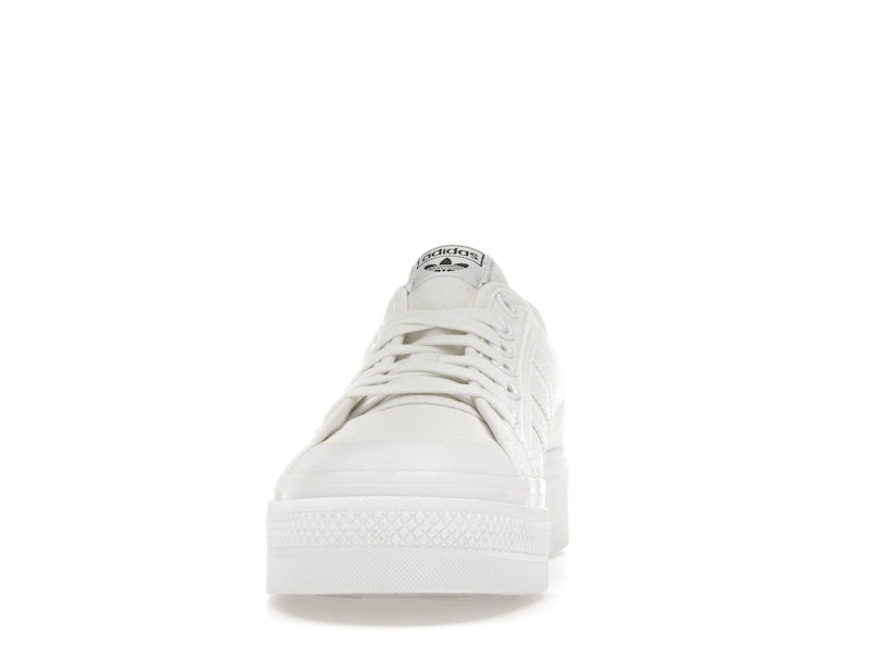 adidas Nizza Platform Triple White (Women's)