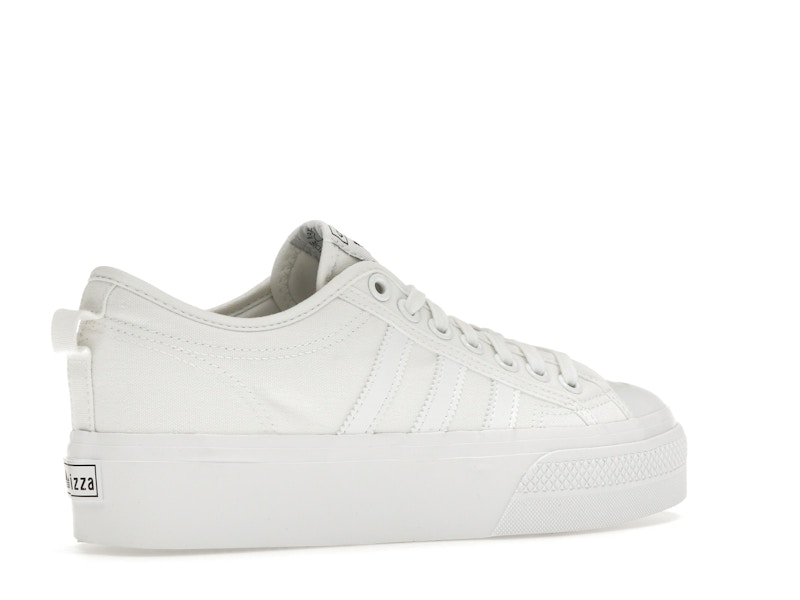 adidas Nizza Platform Triple White (Women's)