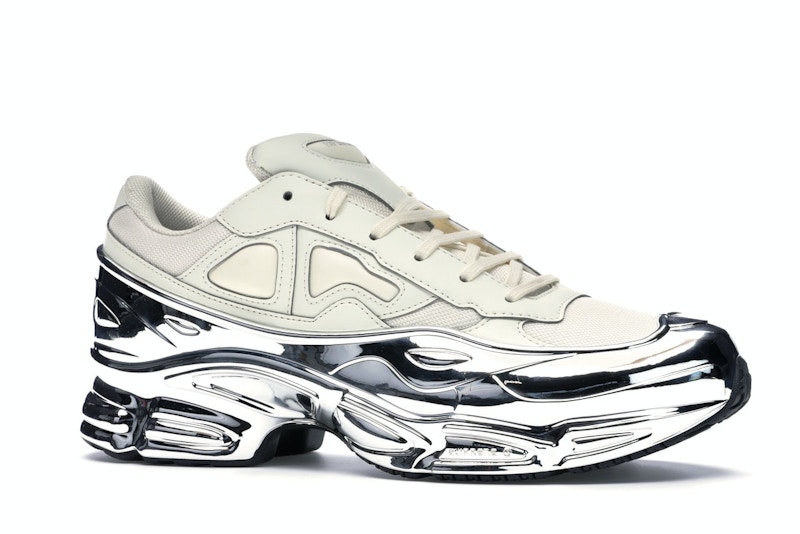 adidas Ozweego Raf Simons Cream White Silver Metallic
