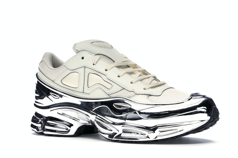 adidas Ozweego Raf Simons Cream White Silver Metallic