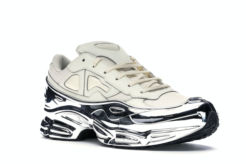adidas Ozweego Raf Simons Cream White Silver Metallic
