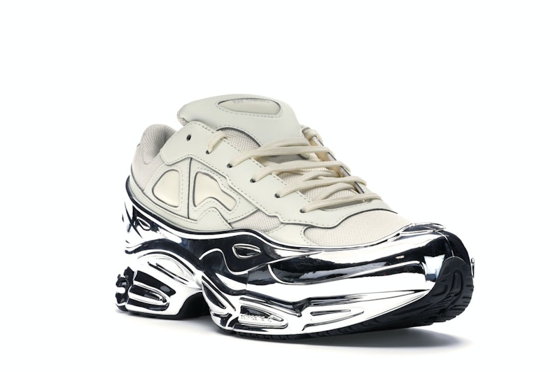 adidas Ozweego Raf Simons Cream White Silver Metallic
