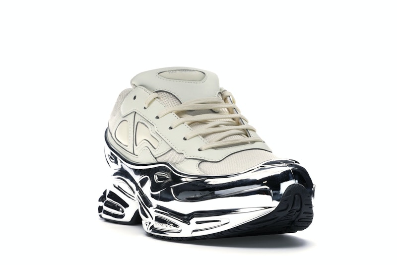 adidas Ozweego Raf Simons Cream White Silver Metallic
