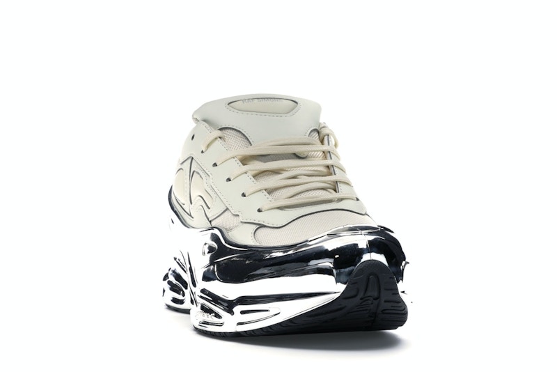 adidas Ozweego Raf Simons Cream White Silver Metallic