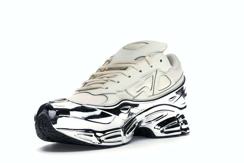 adidas Ozweego Raf Simons Cream White Silver Metallic