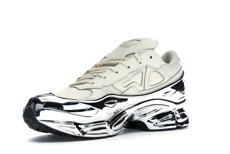 adidas Ozweego Raf Simons Cream White Silver Metallic
