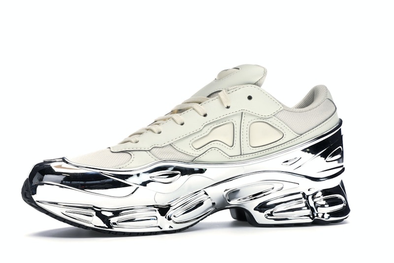 adidas Ozweego Raf Simons Cream White Silver Metallic