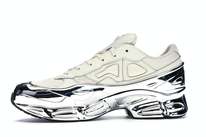 adidas Ozweego Raf Simons Cream White Silver Metallic