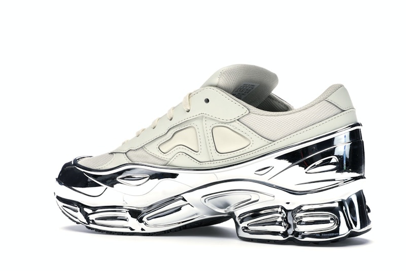 adidas Ozweego Raf Simons Cream White Silver Metallic