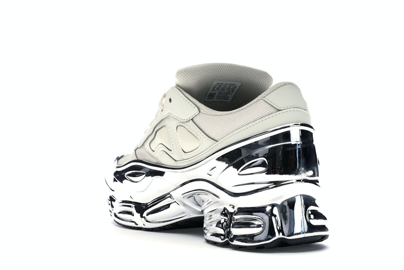 adidas Ozweego Raf Simons Cream White Silver Metallic