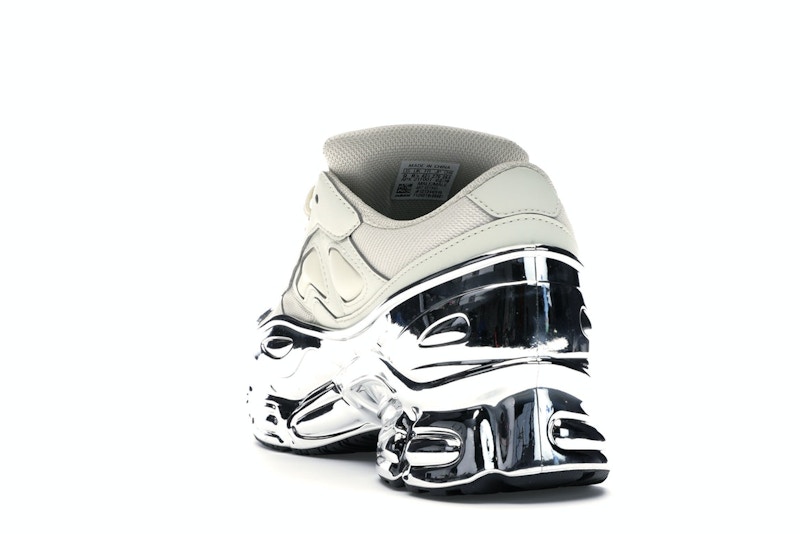 adidas Ozweego Raf Simons Cream White Silver Metallic