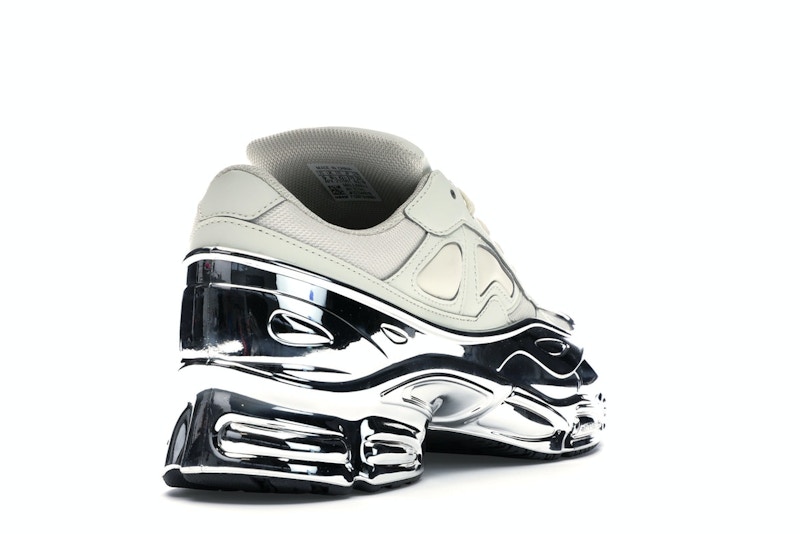 adidas Ozweego Raf Simons Cream White Silver Metallic