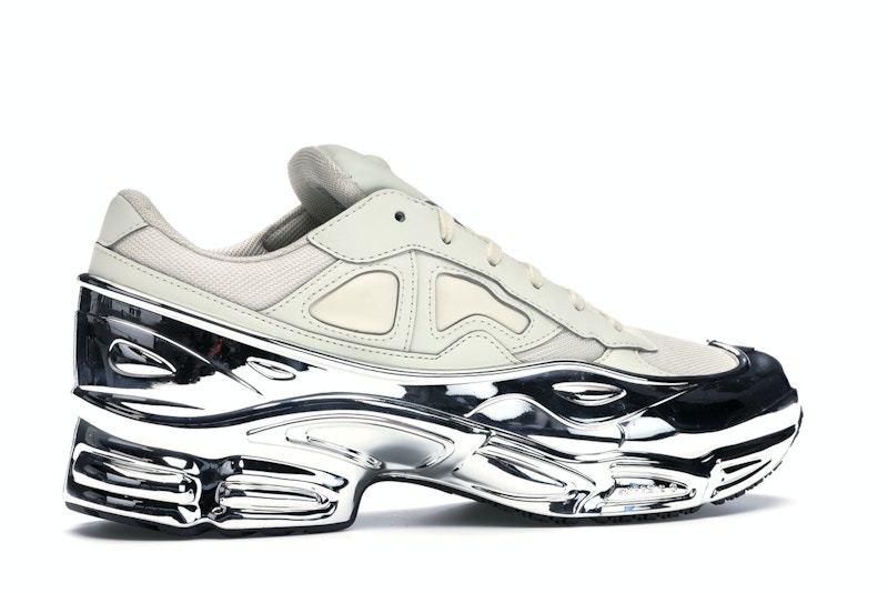 adidas Ozweego Raf Simons Cream White Silver Metallic