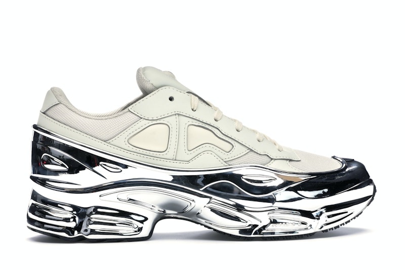 adidas Ozweego Raf Simons Cream White Silver Metallic