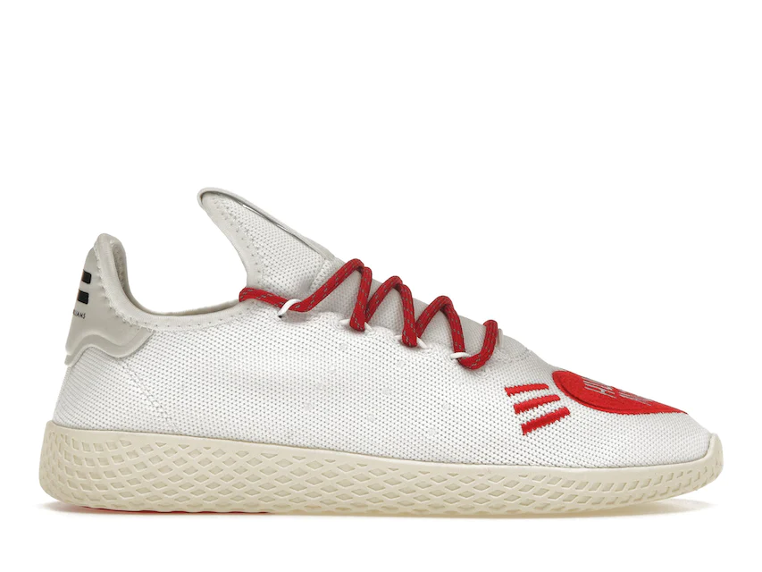 adidas Pharrell Tennis Hu Human Made White Red 0