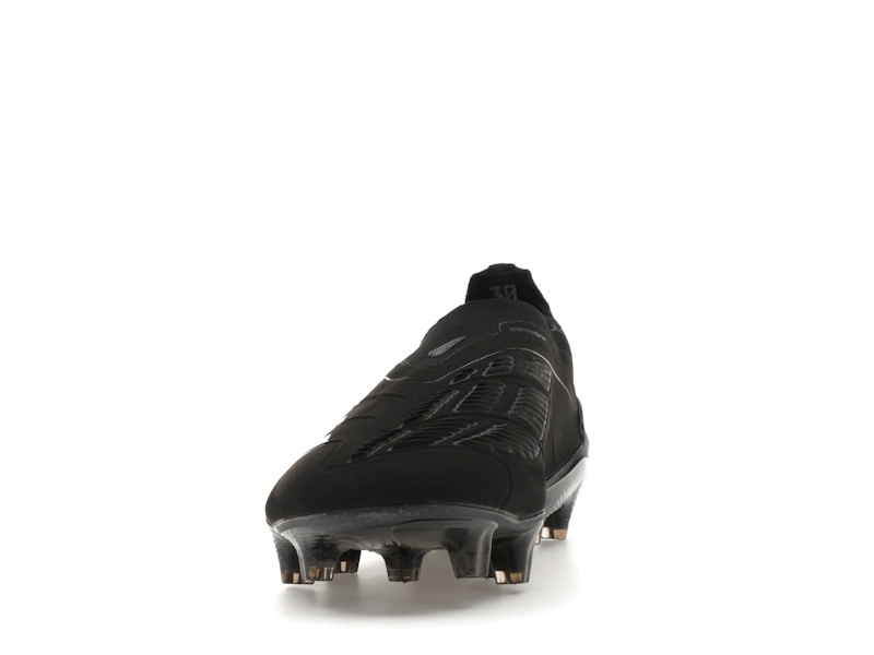 adidas Predator 24 Elite Laceless FG Core Black Carbon
