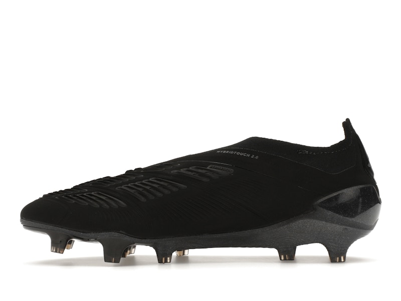 adidas Predator 24 Elite Laceless FG Core Black Carbon