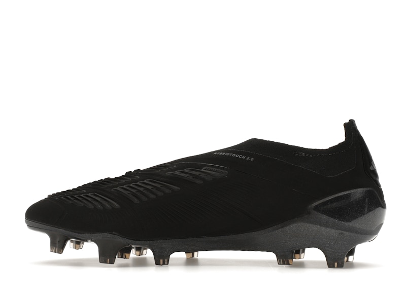 adidas Predator 24 Elite Laceless FG Core Black Carbon
