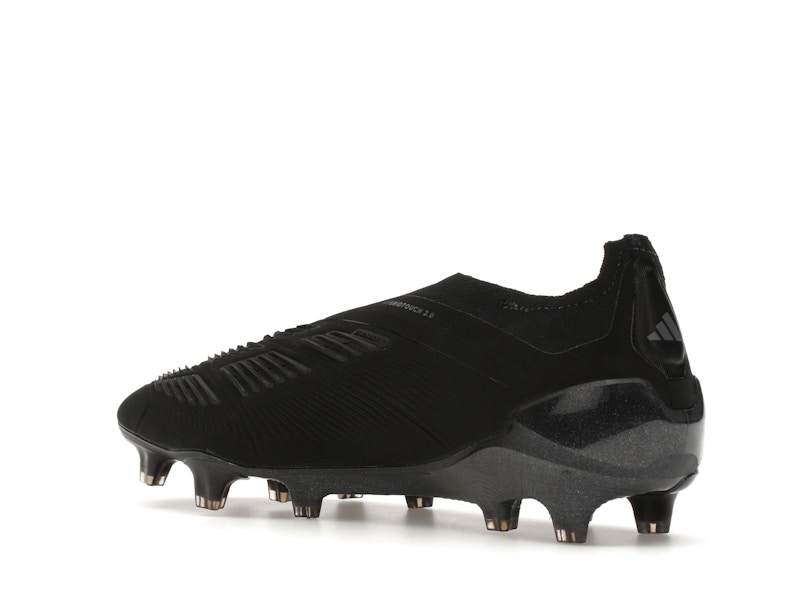 adidas Predator 24 Elite Laceless FG Core Black Carbon