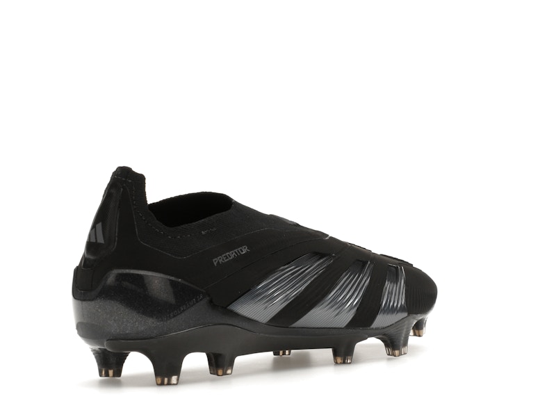 adidas Predator 24 Elite Laceless FG Core Black Carbon