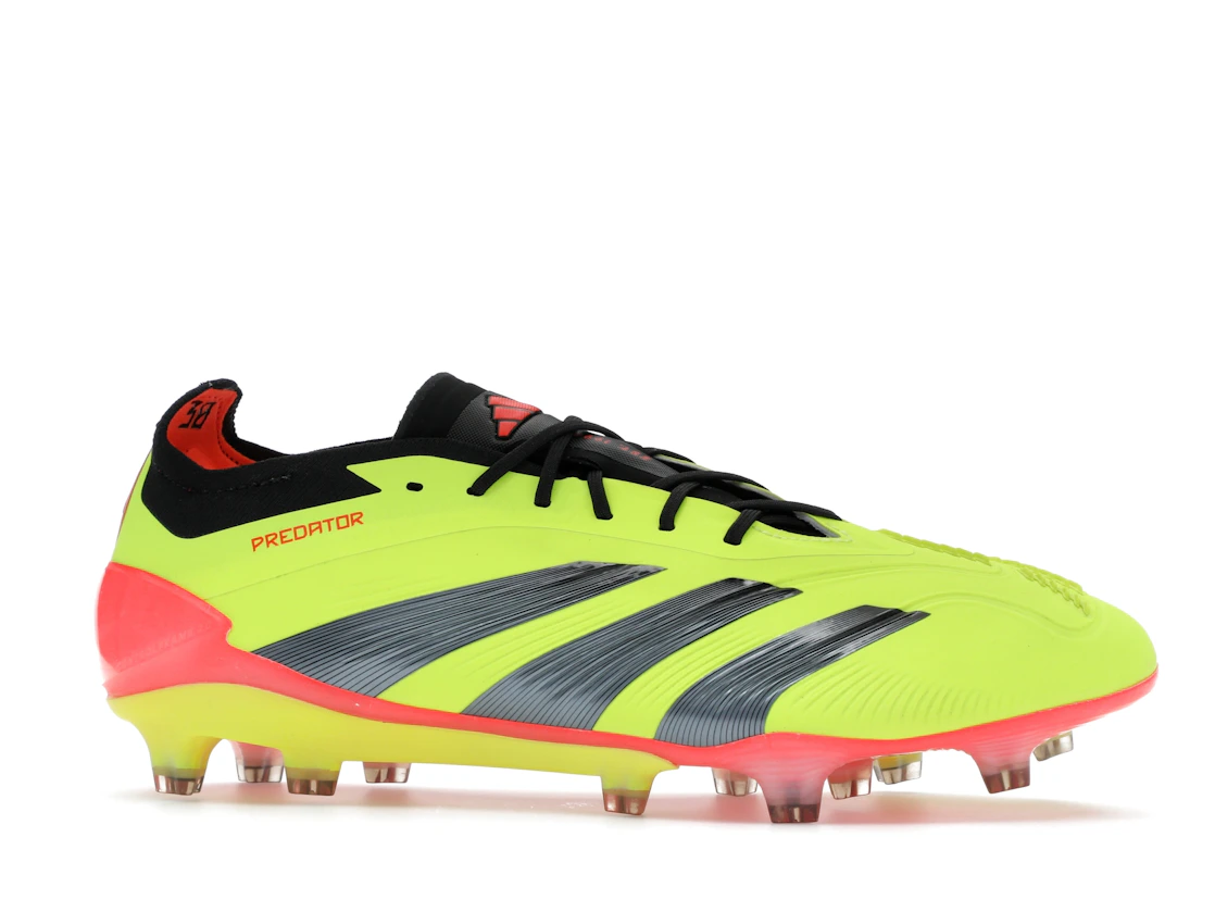 adidas Predator 24 Elite Low FG Team Solar Yellow Core Black Solar Red