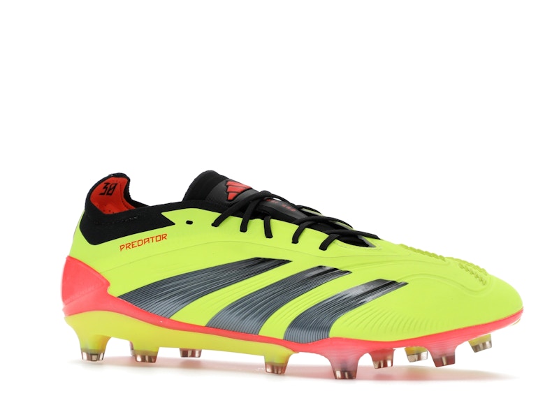 adidas Predator 24 Elite Low FG Team Solar Yellow Core Black Solar Red