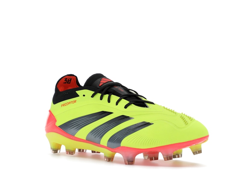 adidas Predator 24 Elite Low FG Team Solar Yellow Core Black Solar Red