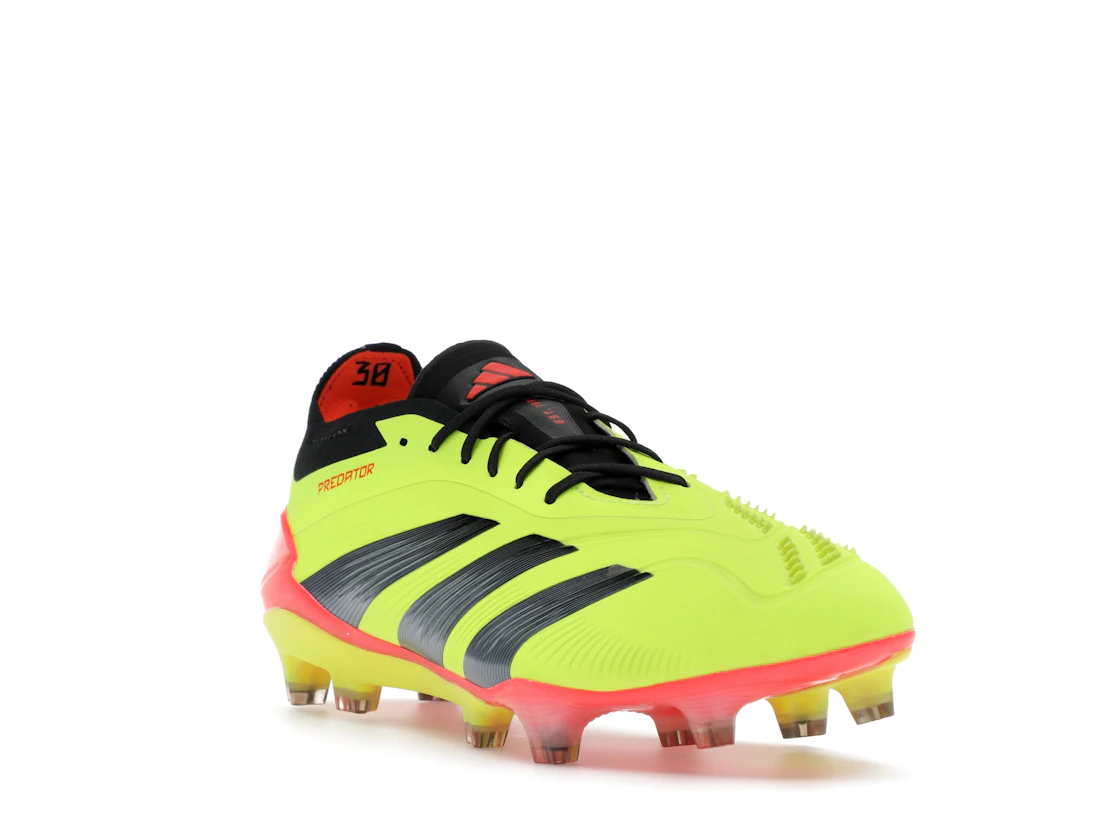 adidas Predator 24 Elite Low FG Team Solar Yellow Core Black Solar Red