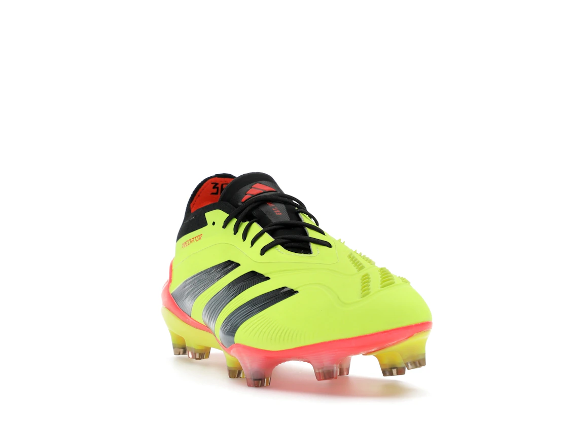 adidas Predator 24 Elite Low FG Team Solar Yellow Core Black Solar Red