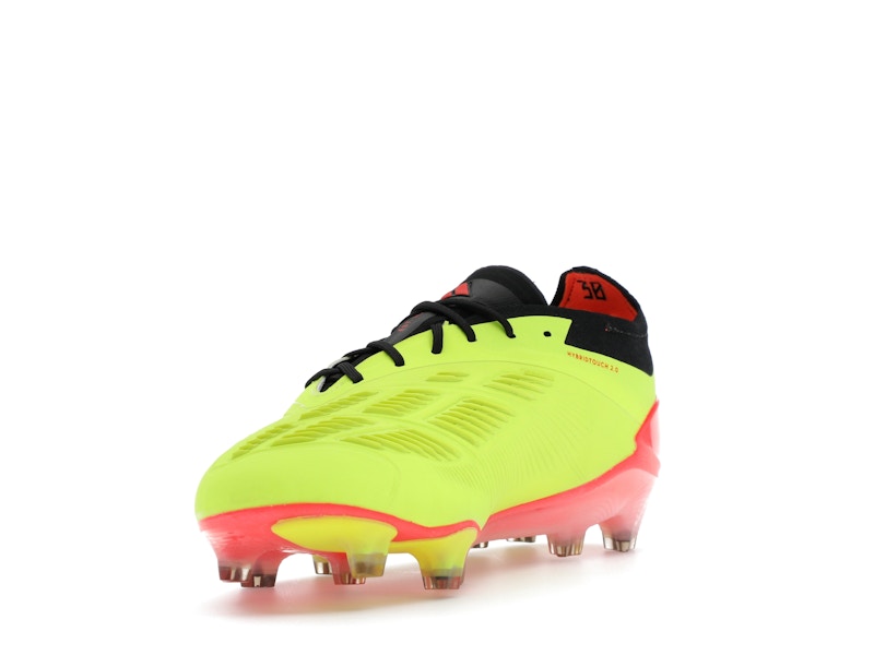 adidas Predator 24 Elite Low FG Team Solar Yellow Core Black Solar Red