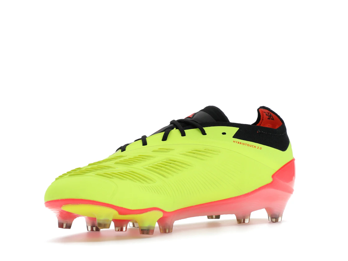 adidas Predator 24 Elite Low FG Team Solar Yellow Core Black Solar Red
