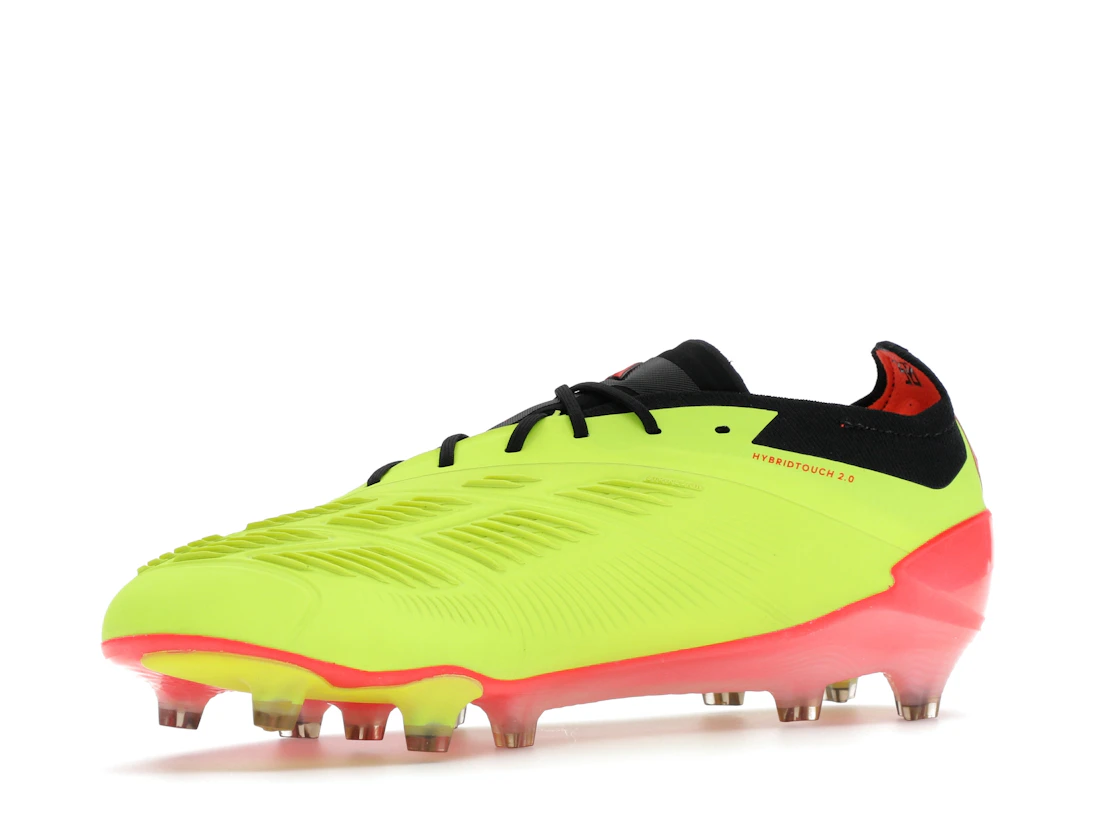 adidas Predator 24 Elite Low FG Team Solar Yellow Core Black Solar Red