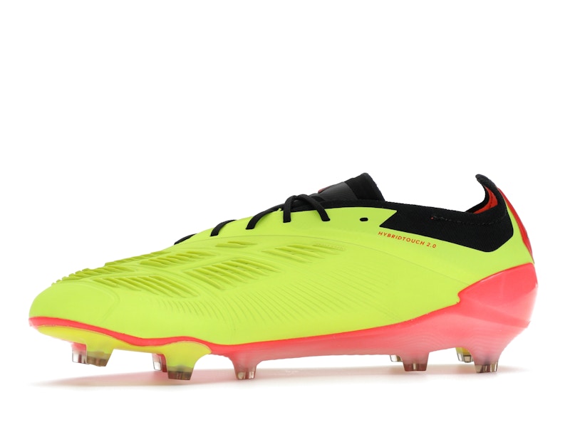 adidas Predator 24 Elite Low FG Team Solar Yellow Core Black Solar Red
