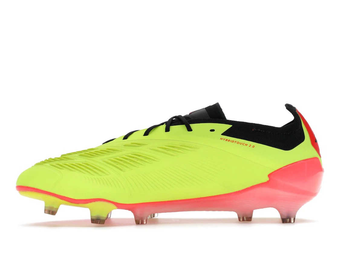 adidas Predator 24 Elite Low FG Team Solar Yellow Core Black Solar Red