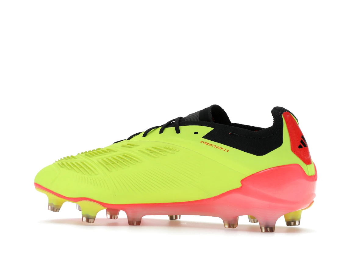adidas Predator 24 Elite Low FG Team Solar Yellow Core Black Solar Red