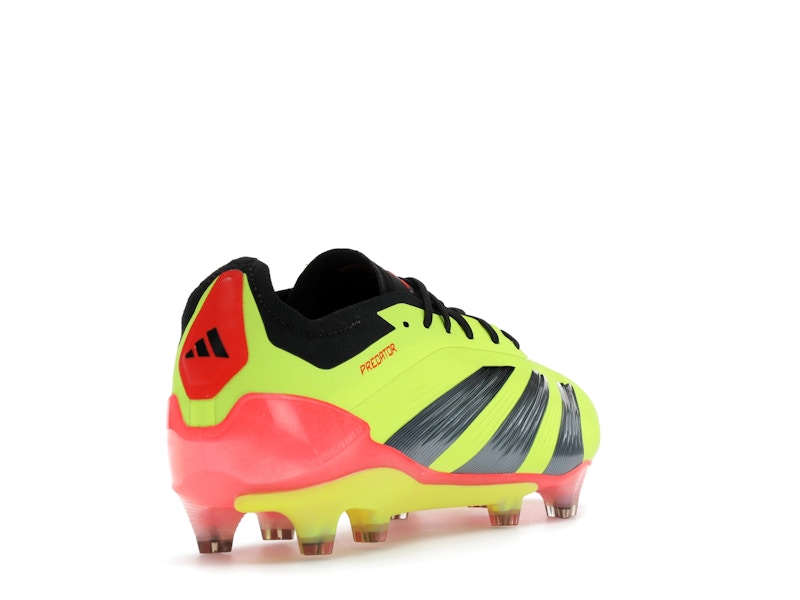 adidas Predator 24 Elite Low FG Team Solar Yellow Core Black Solar Red