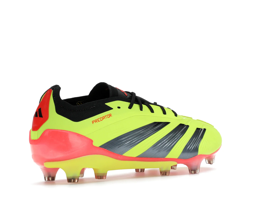 adidas Predator 24 Elite Low FG Team Solar Yellow Core Black Solar Red