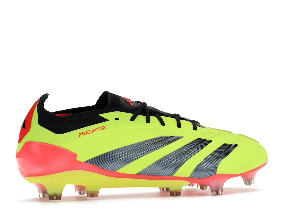 adidas Predator 24 Elite Low FG Team Solar Yellow Core Black Solar Red