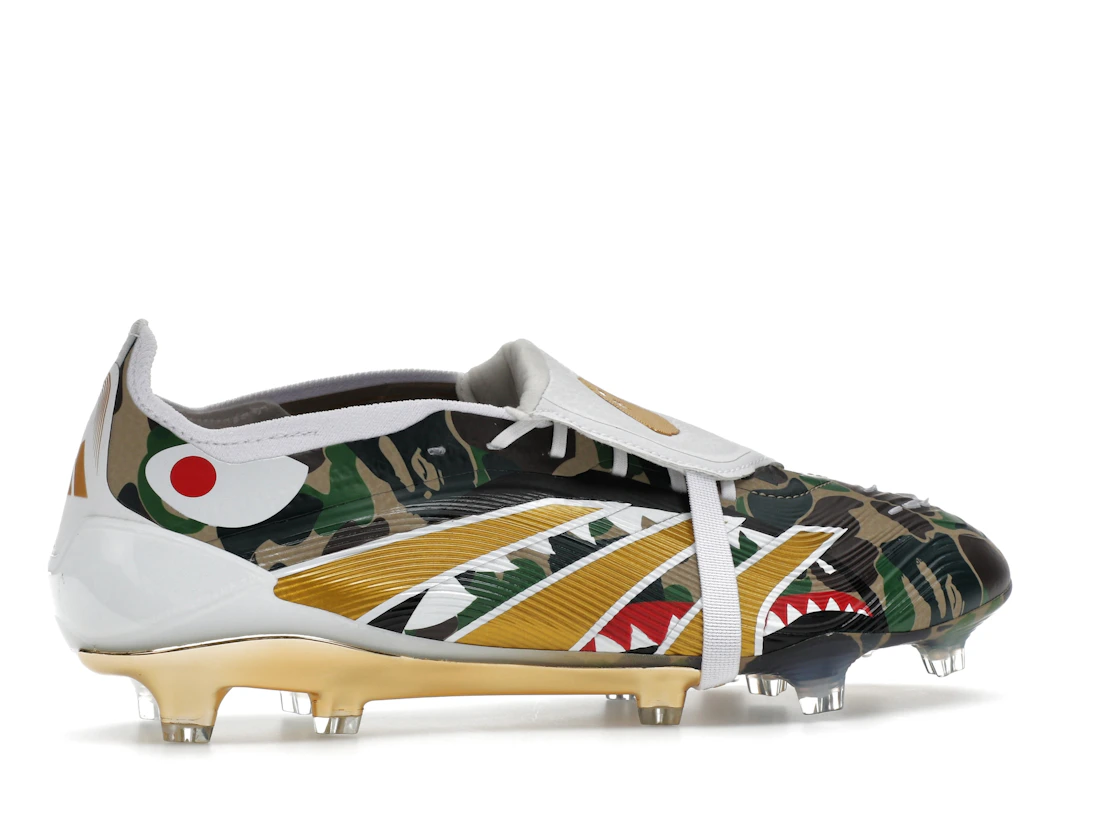 adidas Predator Elite Foldover Tongue FG Bape Green Camo