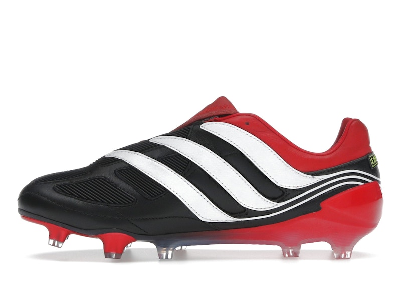 adidas Predator Precision FG Black White Collegiate Red Made in Germany