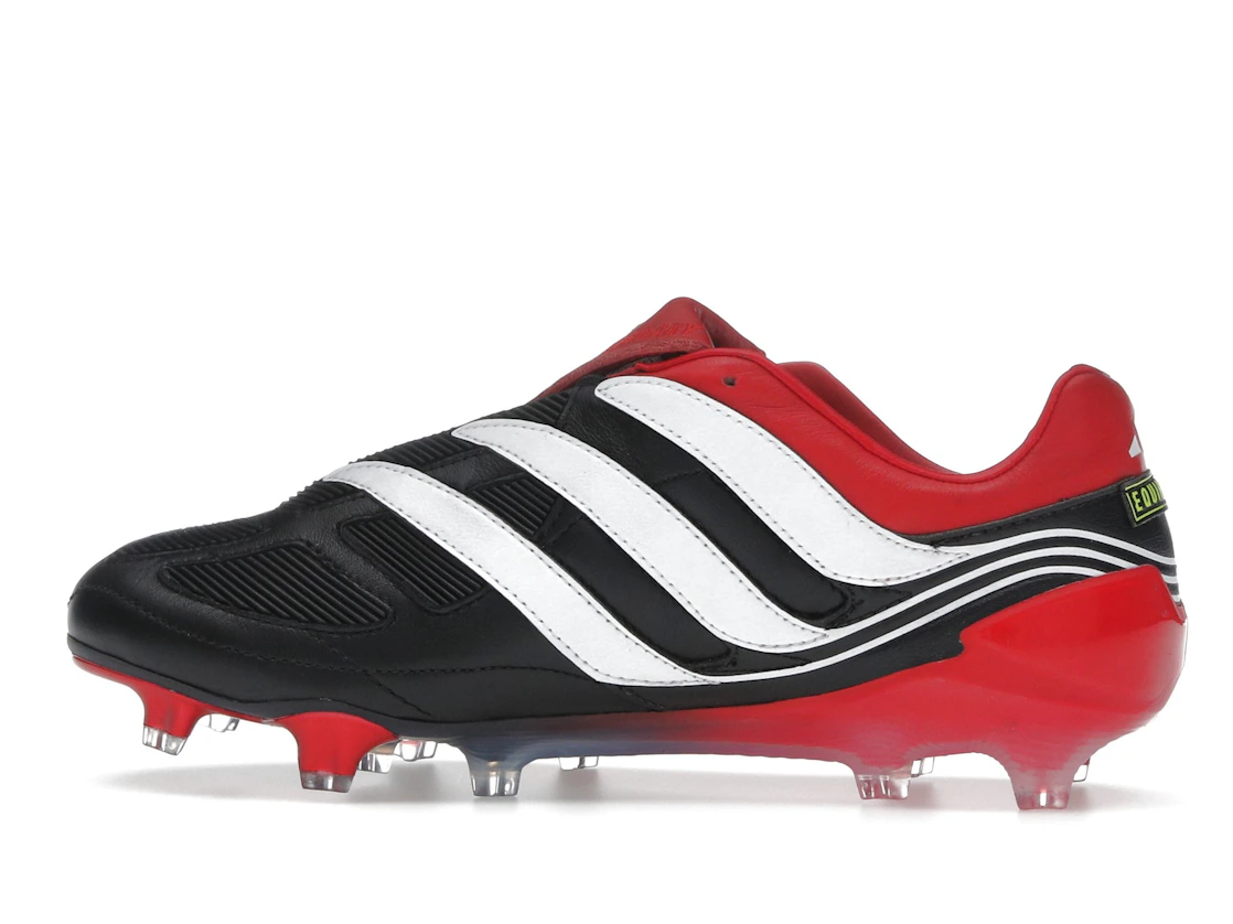 adidas Predator Precision FG Black White Collegiate Red Made in Germany