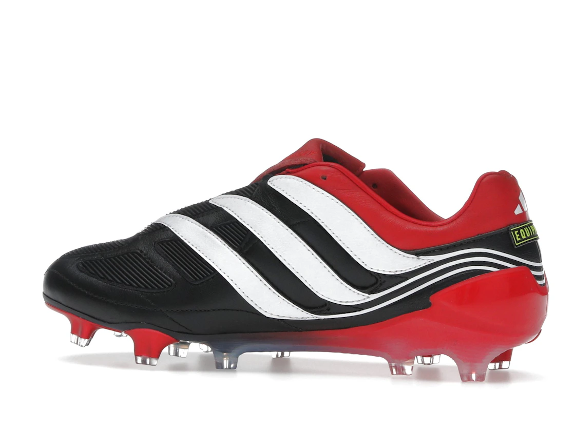 adidas Predator Precision FG Black White Collegiate Red Made in Germany