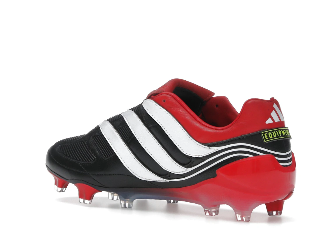 adidas Predator Precision FG Black White Collegiate Red Made in Germany