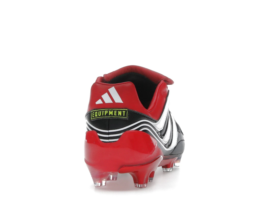 adidas Predator Precision FG Black White Collegiate Red Made in Germany
